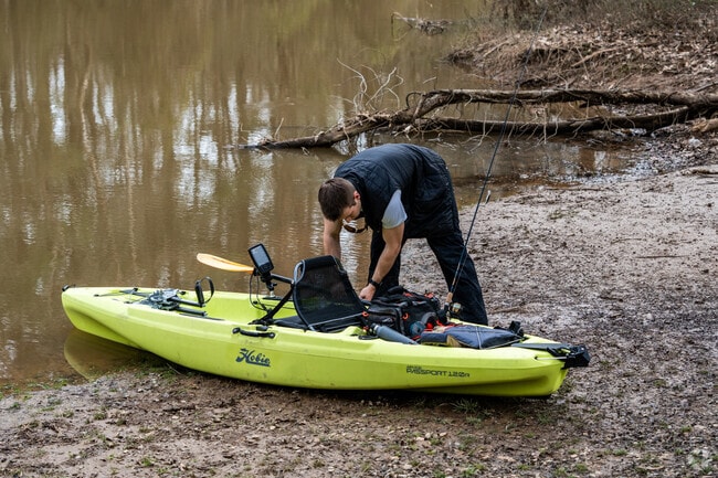 The Eno River runs through Northeast Durham and is a popular place to fish.