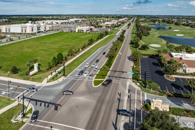 CR-466A is a major thoroughfare with shopping and dining near the Village of Amelia.