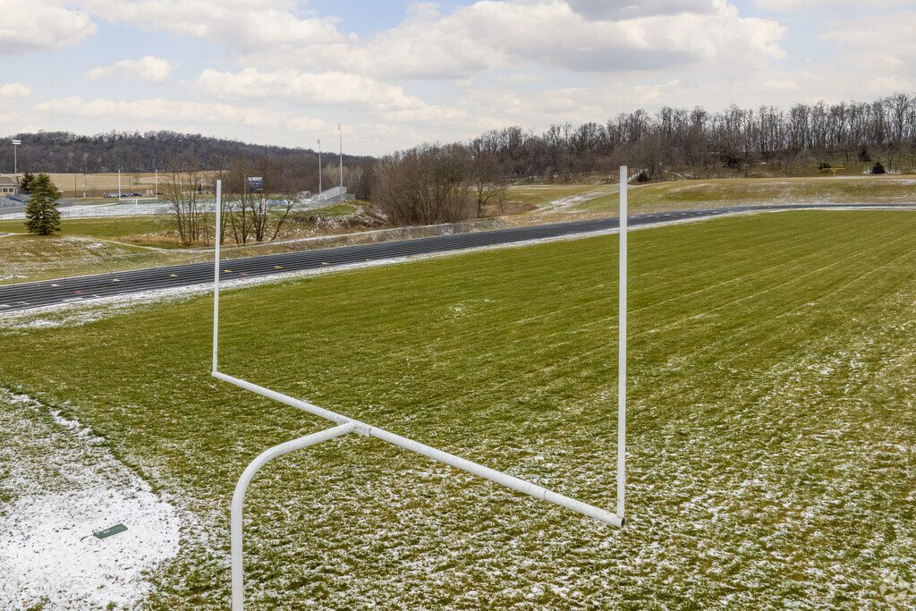 Lodi Middle School also has access to the football field on its shared campus.