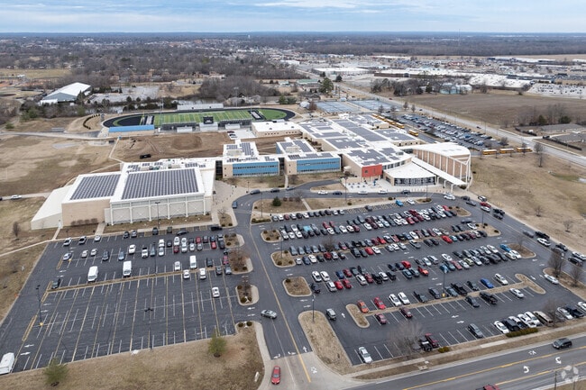 The bright classrooms at Carbondale High School inspire creativity and collaboration.
