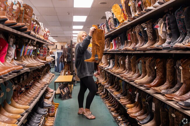 Boot Barn in South Pointe is the perfect place to buy some new boots or western attire.