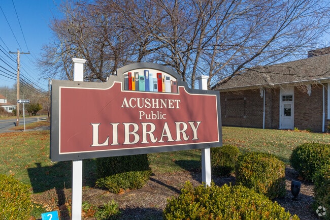 Read a book at the Acushnet Public Library.
