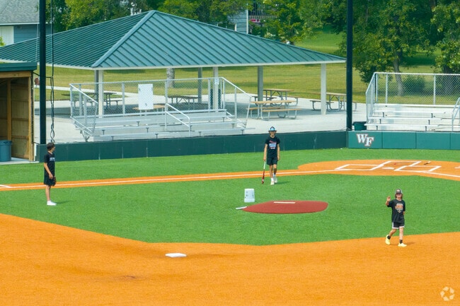 West Side residents can enjoy a game of baseball at Elmwood Park.