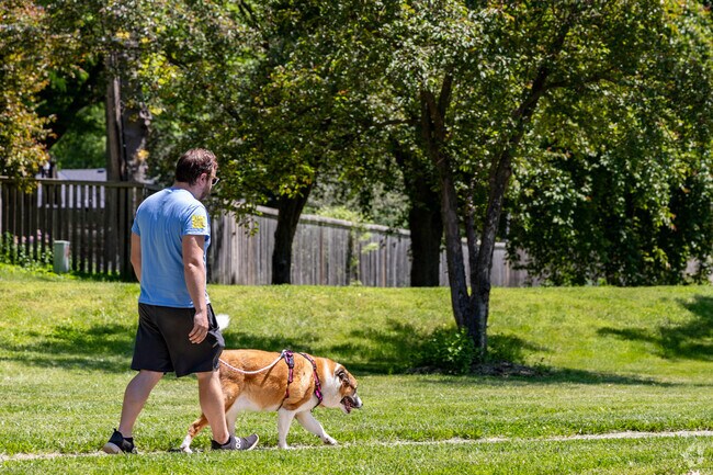 Leawood West residents enjoy outdoor walking at Deer Ridge.