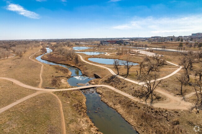Sand Creek Park is a great place to take in some nature on well maintained trails.