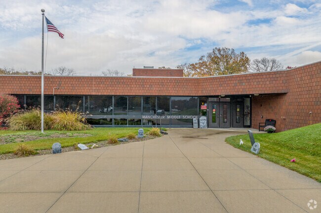 Manchester Middle School challenges students by offering an all-encompassing curriculum.