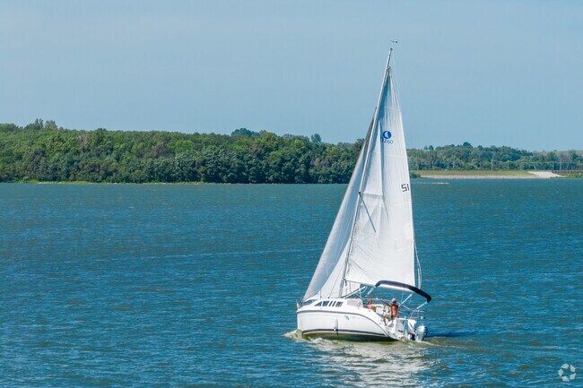 Lake Cunningham, minutes from Ramble Ridge, offers boating, camping, and more.
