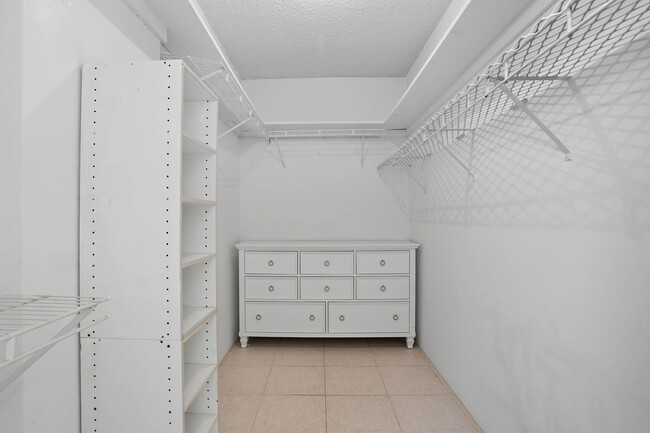 Walk-in closet
