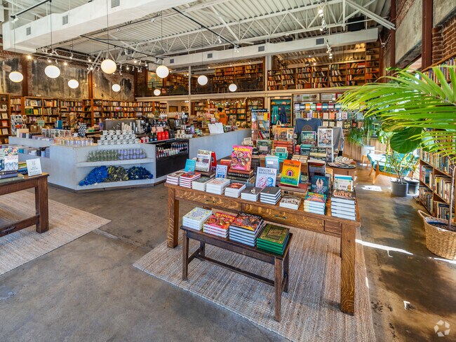 You never know what you will find on the shelves at The Dusty Bookshelf.