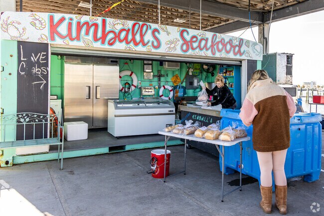 Pick up fresh seafood from local vendors like Kimball's in Pass Christian