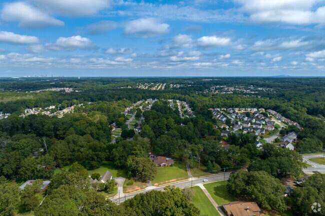 Expect wooded lots and larger acreage in Rex.