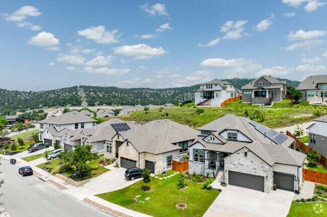Newly developed homes found in Hamilton Pool.