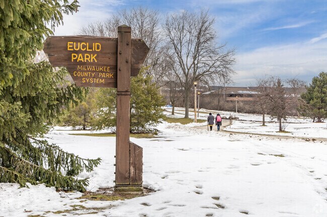 Euclid Park is one of two vast and beautiful parks in the Alcott Park neighborhood.