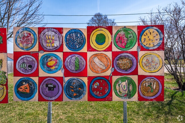 Tippecanoe's Neighborhood Gardens Artwork
