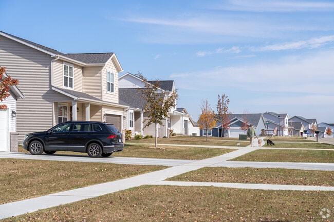 Some home in the Pheasant Ridge neighborhood of Normal, IL were built in the 2020's.