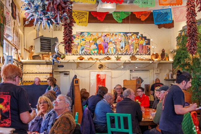The cozy vibe of Cafe Pasqual's is one reason Valle del Sol residents love it.