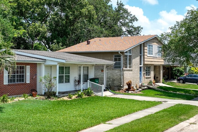 Westgate, LA offers many style homes with plenty of sidewalks to venture in the neighborhood.