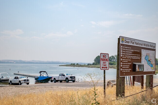Lake Lowell in Nampa is a popular spot for boating fishing and paddleboarding.