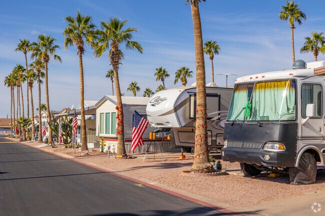 Many 55+ RV communities can be found throughout Apache Junction.