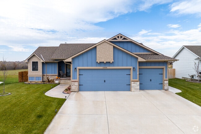Many homes in Southeast Wichita have three-car garages.