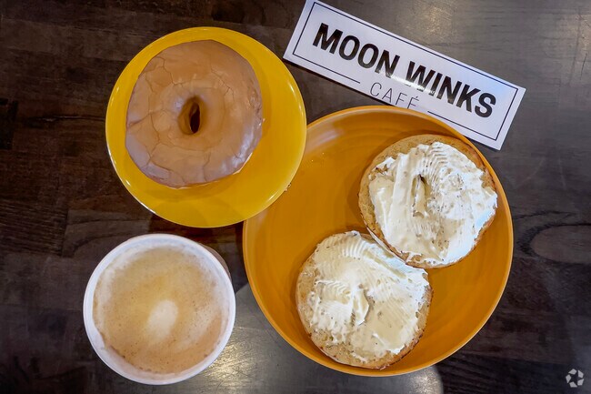 Diners in Northfield Township  can enjoy breakfast options at nearby Moon Winks Café.