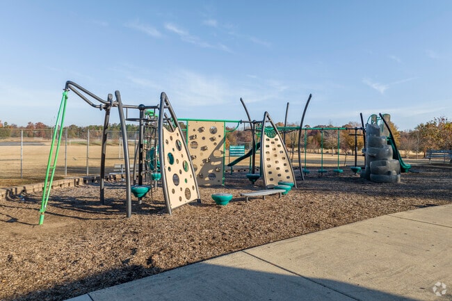 Families can enjoy time at Ramblewood Park in Ayrsley with athletics, playgrounds and trails.