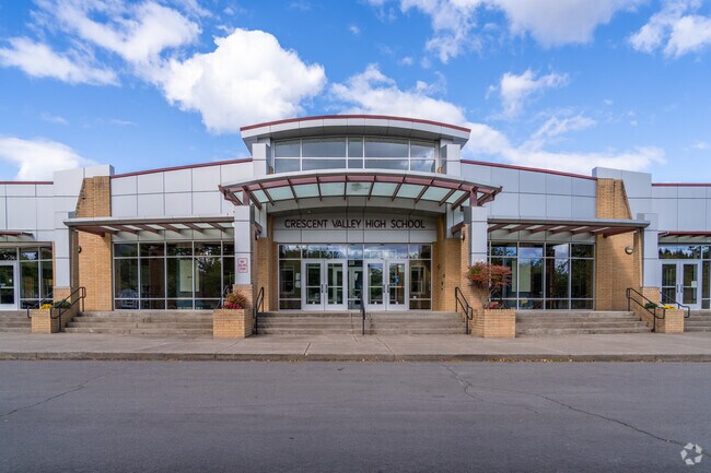 Crescent Valley High School serves grades 9-12 in Northeast Corvallis.
