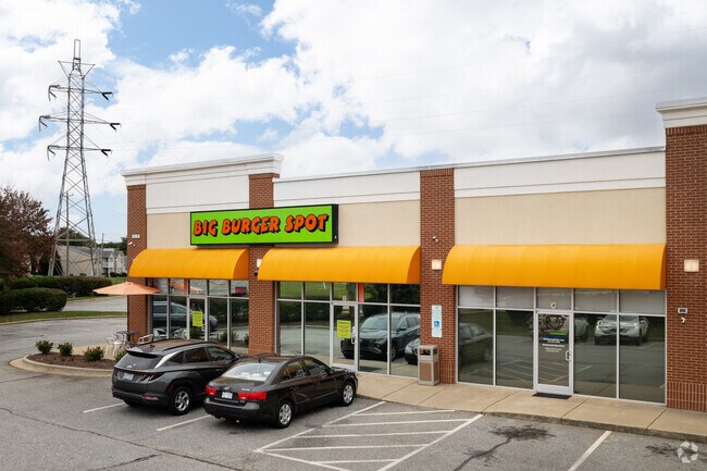 The front of the famous Big Burger Spot in Wendover Place.