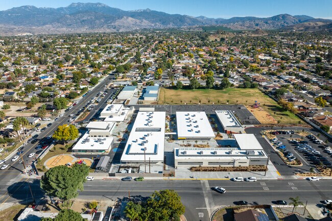 A clear of the local mountains is seen from Ramona Elementary School in Hemet.