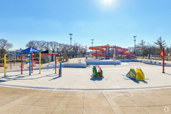 Jim Lupient Water Park opens during the Spring and Summer months.