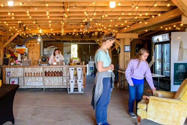 Wea Creek Orchard is a U-Pick orchard with a market featuring homemade goods near Old Romney.