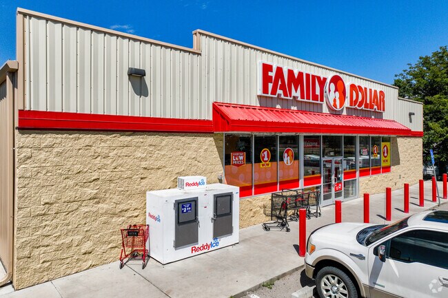 The Family Dollar offers a convenient stop for Adelino residents.