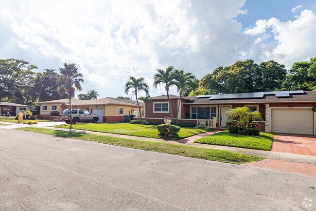 North Miami features reliable ranch-style homes for residents.