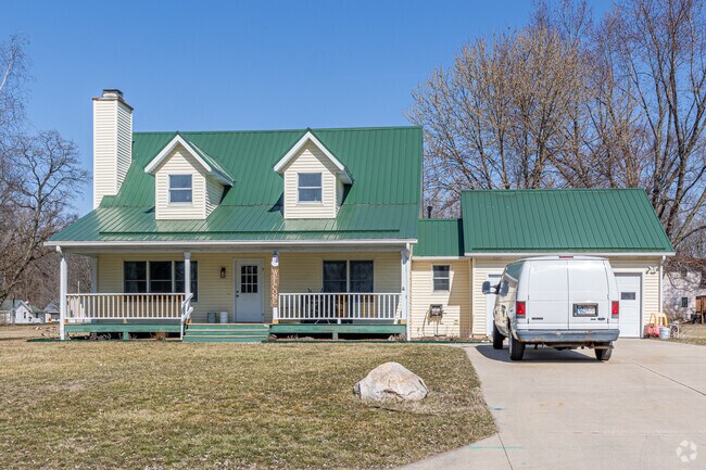 Northside-Goshen is home to some newly built houses, such as this Cape Cod-style home.