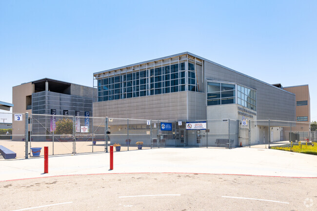 Prairie Vista Middle School's office in Hawthorne, CA.