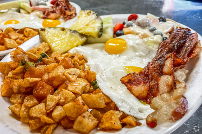 Make sure to enjoy some delicious breakfast at the Prion breakfast club in Collins Estates.