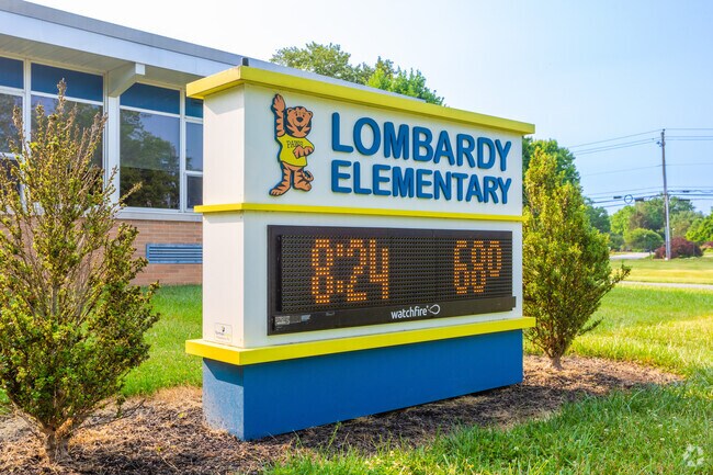 Lombardy Elementary School serves over 450 students and garners a B+ grade from Niche.
