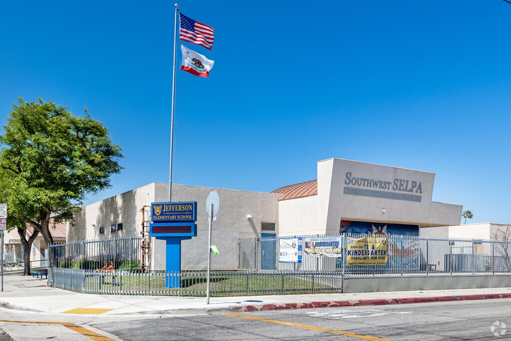 Lennox residents can enroll their kids in Jefferson Elementary School, ranked second in the area