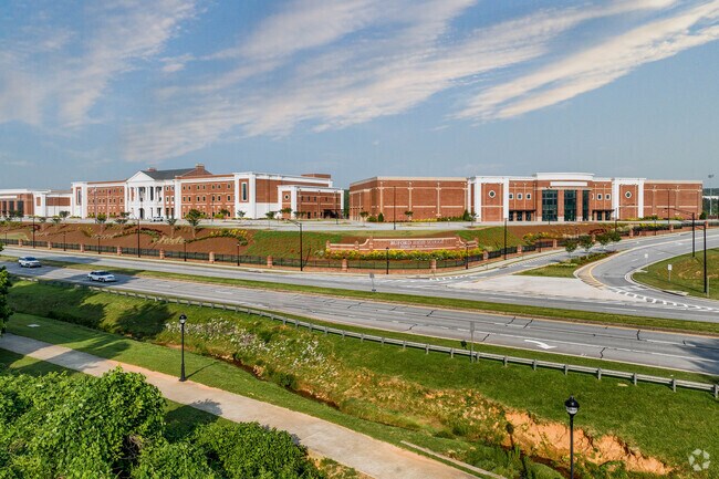 Buford High School is located in Burford and scores an A+ from Niche.