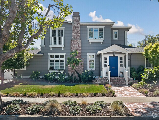 This two story home in Hillsborough has a unique design.