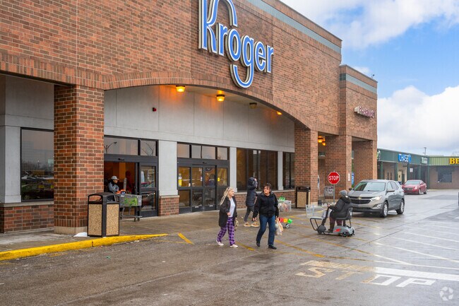 Residents of East Central can do their grocery shopping at Kroger in Southgate Plaza.