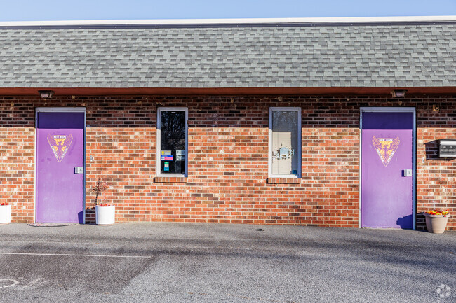 The entrance of New Hope Christian Academy exudes a warm and inviting atmosphere.