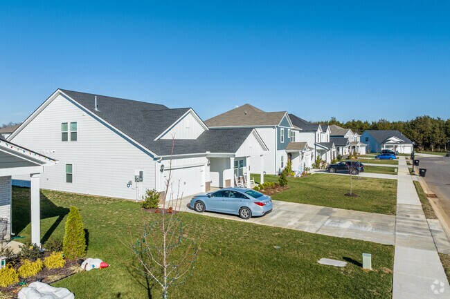 Rockvale's subdivision presents new homes with modern conveniences.
