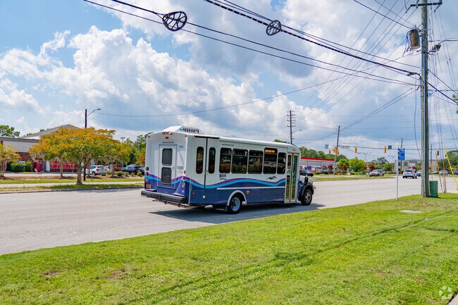 Glen Meade residents use Wave Transit buses as their primary public transportation option.