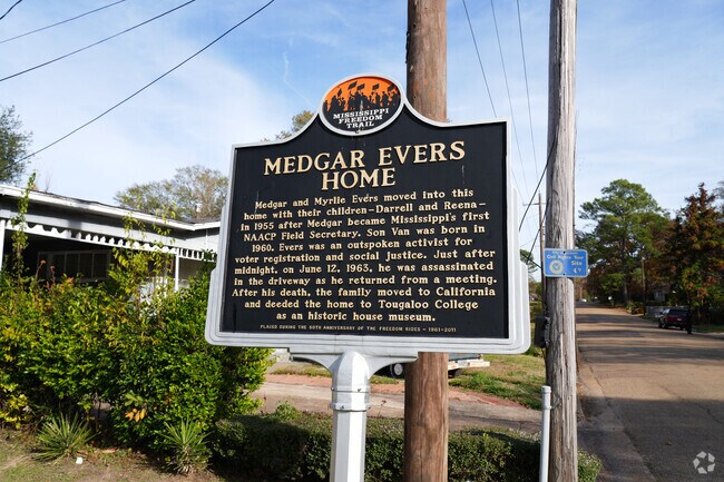 The national legacy of Medgar Evers is honored through a museum in North Jackson.