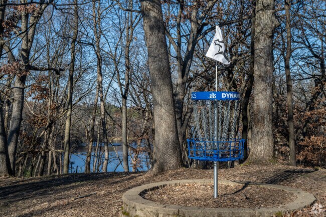 There is a disc golf course at Alimagnet Park.