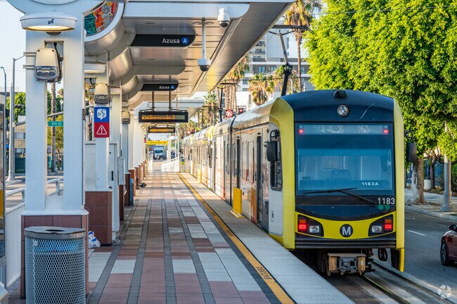 Take the LA Metro Blue Line to take you to different parts of Long Beach and Los Angeles.
