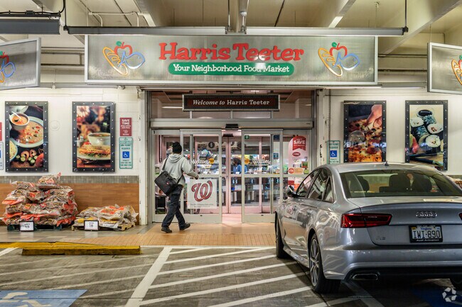 Locals of Douglas Park shop at Harris Teeter in Village at Shirlington.