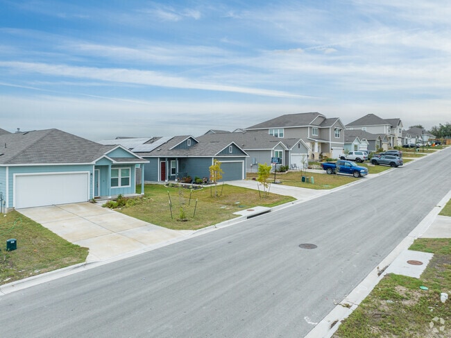 Jarrell boasts diverse home designs, offering something for everyone.