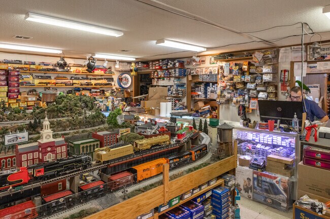 Patrick’s Trains in Mozart draws local train enthusiasts.